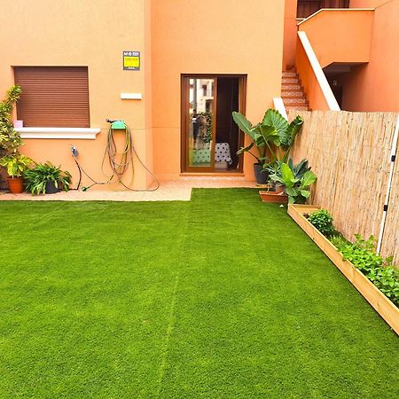 Espacioso Apartamento Con Preciosos Jardines Y Bbq Isla Plana Exteriér fotografie
